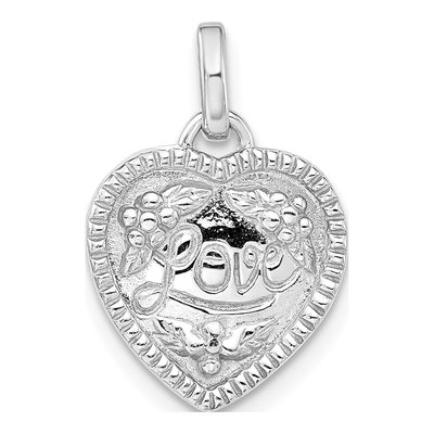 Sterling Silver Heart Pendant