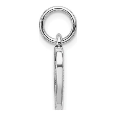Sterling Silver Oxidized You Me Pendant – view 3