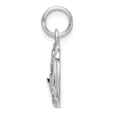 Sterling Silver CZ Grandma Number 1 Pendant – view 3