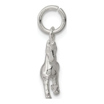 Sterling Silver 3D Unicorn Pendant – view 3