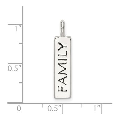 Sterling Silver Enameled Family Pendant – view 5