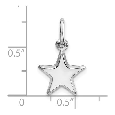 Sterling Silver Star Pendant – view 5