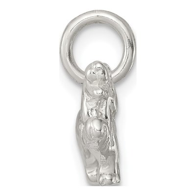Sterling Silver Dog Pendant – view 3