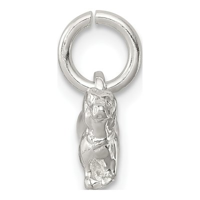 Sterling Silver Dog Pendant – view 3