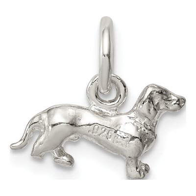 Sterling Silver Dog Pendant – view 5