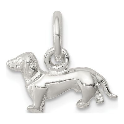 Sterling Silver Dog Pendant