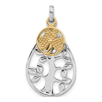 Sterling Silver Tree Pendant