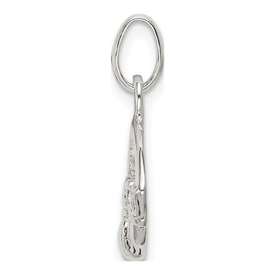 Sterling Silver Claddagh Pendant – view 3