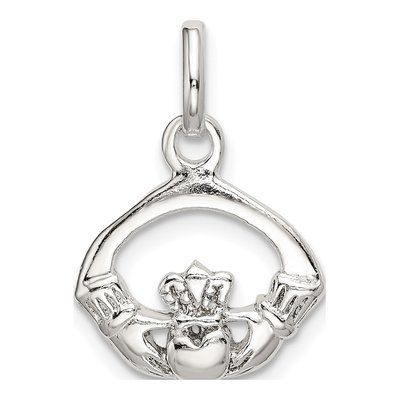 Sterling Silver Claddagh Pendant