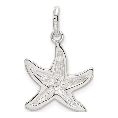 Sterling Silver Starfish Pendant – view 4