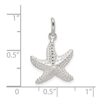 Sterling Silver Starfish Pendant – view 5
