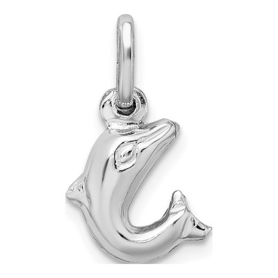 Sterling Silver Dolphin Charm