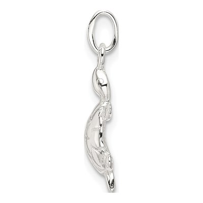 Sterling Silver Turtle Pendant – view 3