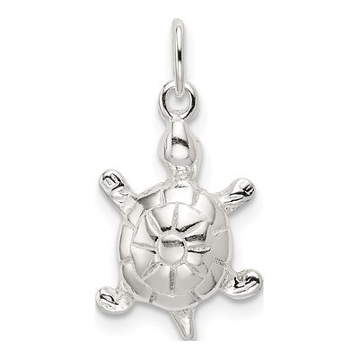 Sterling Silver Turtle Pendant