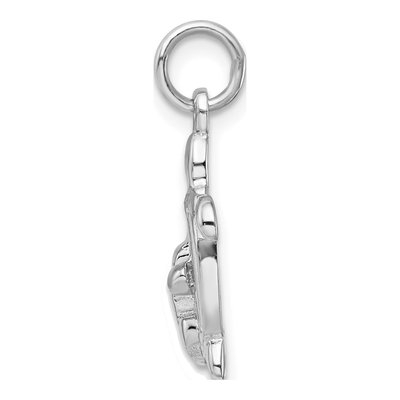 Sterling Silver Turtle Pendant – view 3