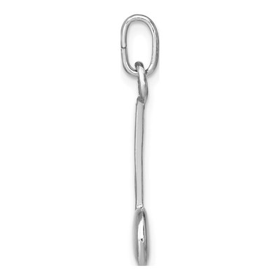 Sterling Silver Music Note Charm – view 3