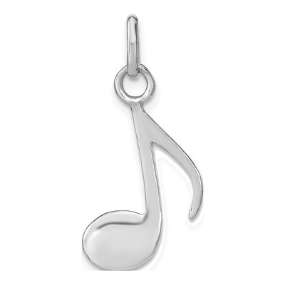 Sterling Silver Music Note Charm