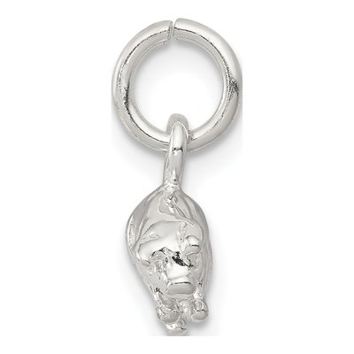 Sterling Silver Pig Pendant – view 3
