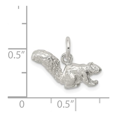 Sterling Silver Squirrel Charm – view 5