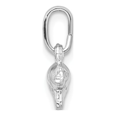Sterling Silver Elephant Pendant – view 3