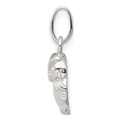 Sterling Silver Owl Pendant – view 3