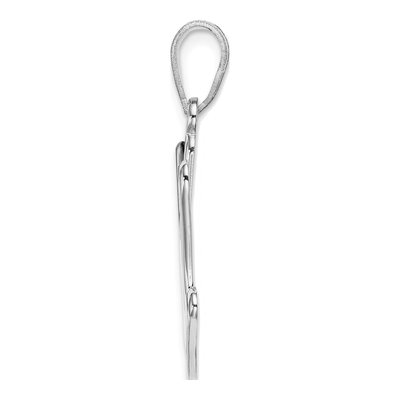 Sterling Silver Autism Puzzle Handprint Pendant – view 3