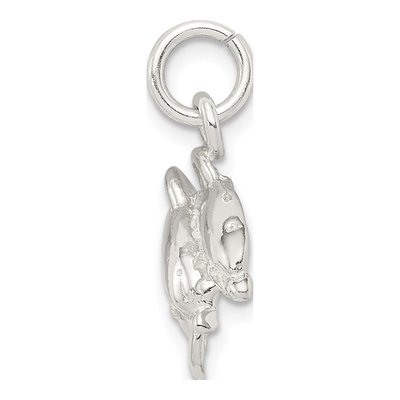Sterling Silver Dolphins Pendant – view 3
