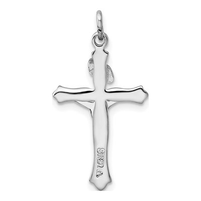 Gold-Plated Sterling Silver Crucifix Pendant – view 4
