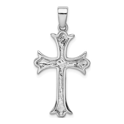Sterling Silver Crucifix Pendant – view 4