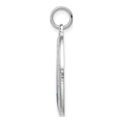 Sterling Silver St Christopher Medal Pendant – view 3