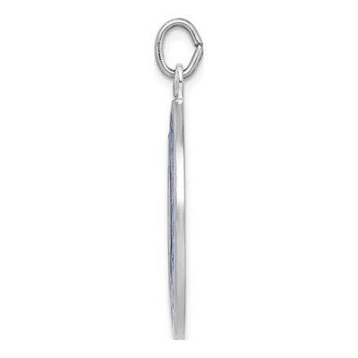Sterling Silver St Christopher Medal Pendant – view 3