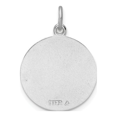 Gold-Plated Sterling Silver St Michael Medal Pendant – view 4