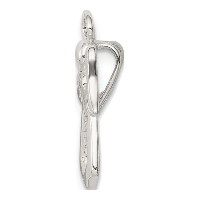 Sterling Silver Angel Slide Pendant – view 3