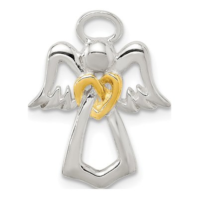 Sterling Silver Angel Slide Pendant