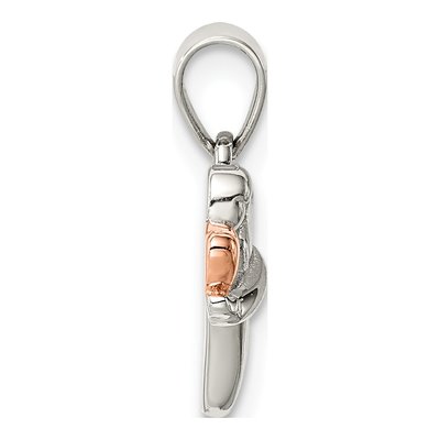 Sterling Silver Angel Pendant – view 3