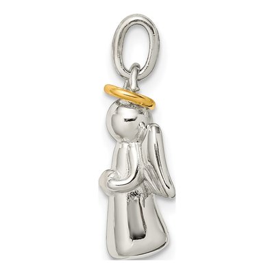 Sterling Silver Angel Pendant – view 3