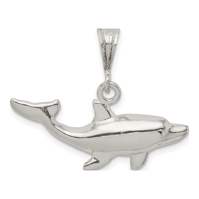 Sterling Silver Dolphin Pendant
