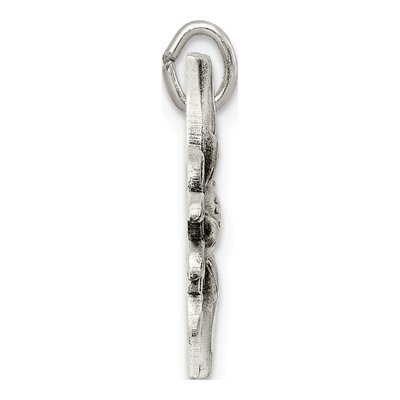 Sterling Silver Antiqued Bird Pendant – view 2
