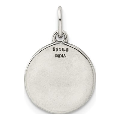 Sterling Silver 'love You to Moon Back' Pendant – view 4