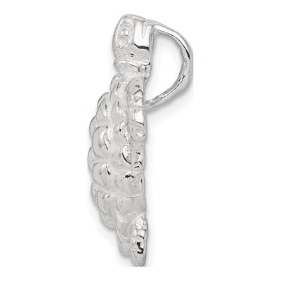 Sterling Silver Turtle Pendant – view 3