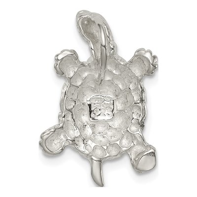 Sterling Silver Turtle Pendant – view 5