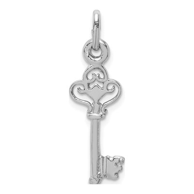 Sterling Silver Key Pendant