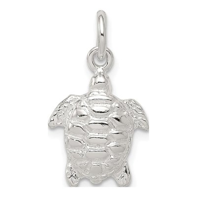 Sterling Silver Turtle Pendant