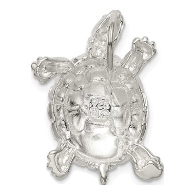 Sterling Silver Turtle Pendant – view 5