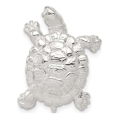 Sterling Silver Turtle Pendant