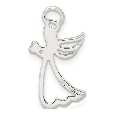 Sterling Silver Angel Pendant – view 4