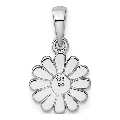 Sterling Silver Flower Pendant – view 4