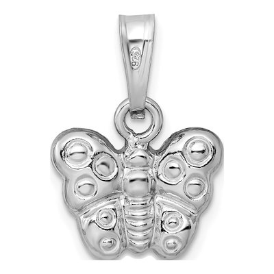 Sterling Silver Butterfly Pendant – view 4