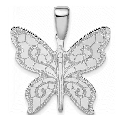 Sterling Silver Butterfly Pendant