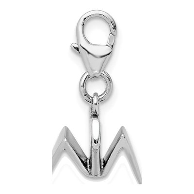 Sterling Silver Origami Charm – view 2
